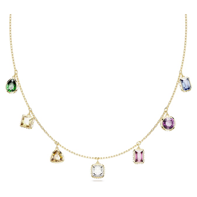 SWAROVSKI Collana Chroma Taglio misto Multicolore Placcato color oro 5662918