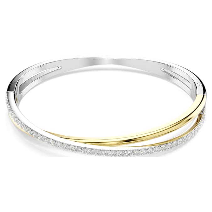 SWAROVSKI Bracciale rigido Hyperbola Taglio Round Bianco 5689722