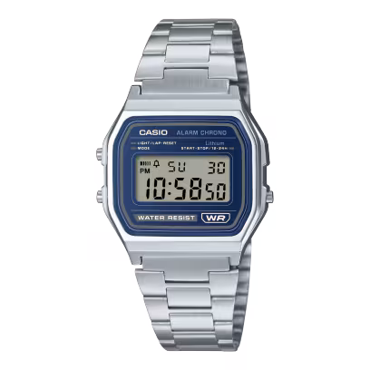CASIO ORROLOGIO ICONIC A158WEA-2EF
